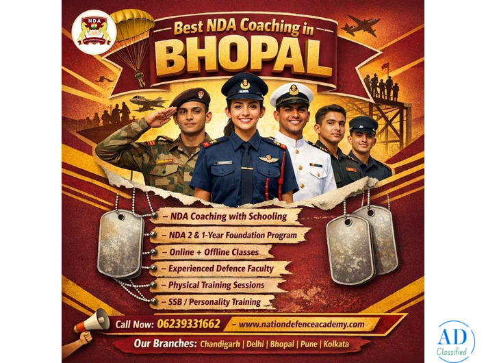 Best NDA Coaching in Bhopal