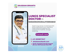 Best Lungs Specialist in Hyderabad | Dr Kishan Srikanth