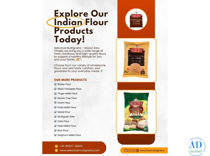 Mixed grain flour Chamkaur Sahib