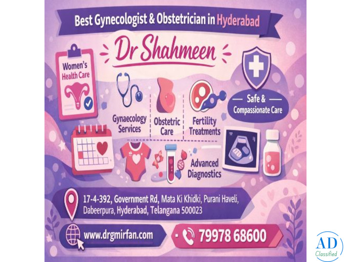 Trusted Gynecologist & Obstetrician in Hyderabad