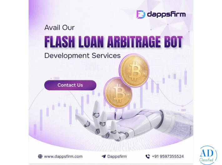 Scalable Flash Loan Arbitrage Bot Development Solutions – Claim Your Free Demo Now