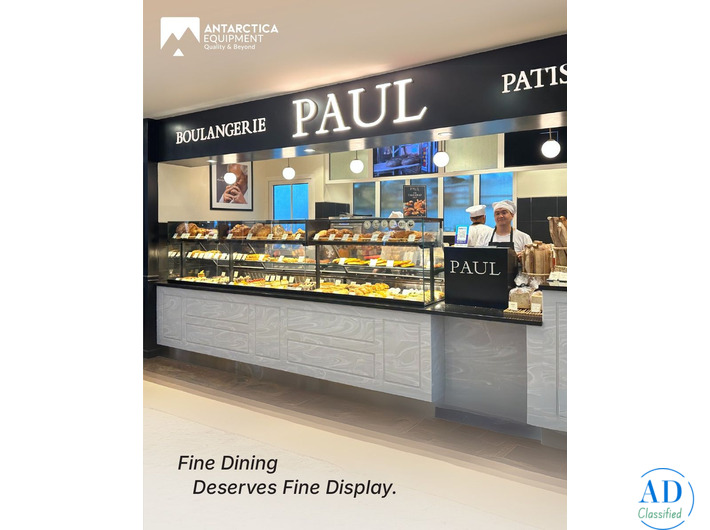 Ice Cream Display Counter