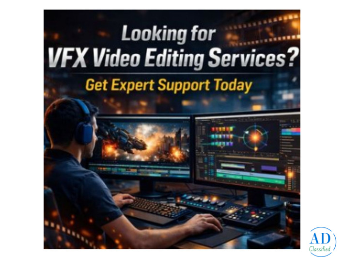 Expert VFX & Video Editing Services for High-End Visuals