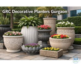 GRC decorative planters Gurgaon
