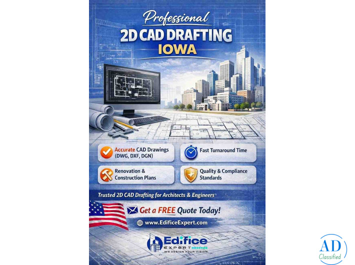 2D CAD Drafting for Architects & Engineers in Iowa - Edifice