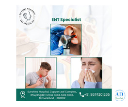 Leading ENT Surgeon in Ahmedabad for Complete ENT Care
