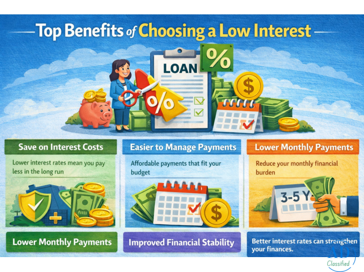 Top Benefits of Choosing a Low Interest Personal Loan