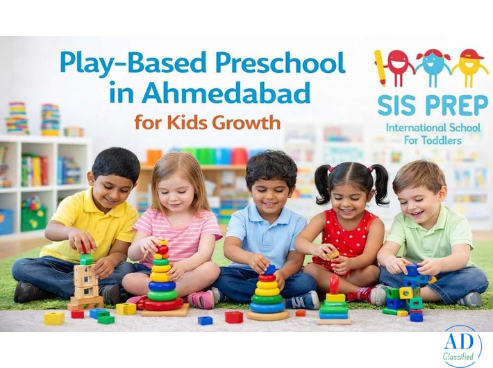 Play-Based Preschool in Ahmedabad for Kids Growth