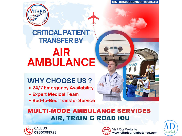Critical Patient Transfer By Air Ambulance