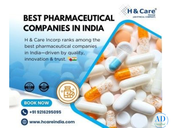 Top 10 PCD Pharma Companies in Odisha | H & Care Incorp