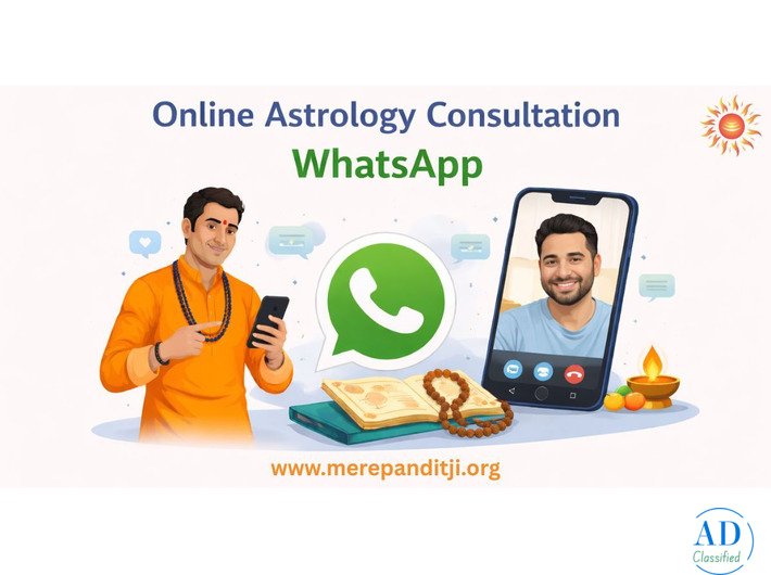 Online Astrology Consultation Whatsapp - Mere Pandit Ji