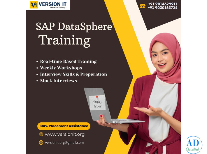 Advanced SAP Datasphere Training in Hyderabad by Version IT