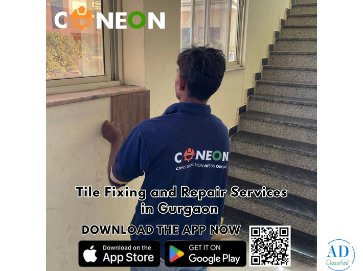 Tile Flooring For Offices in Gurgaon | Reliable Tile Fixing Near Me – CONEON