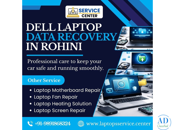 Dell Laptop Data Recovery in Rohini