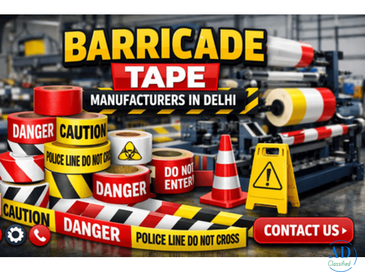Barricade Tape manufacturers in Delhi