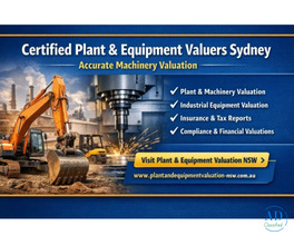 Certified Plant & Equipment Valuers Sydney | Accurate Machinery Valuation