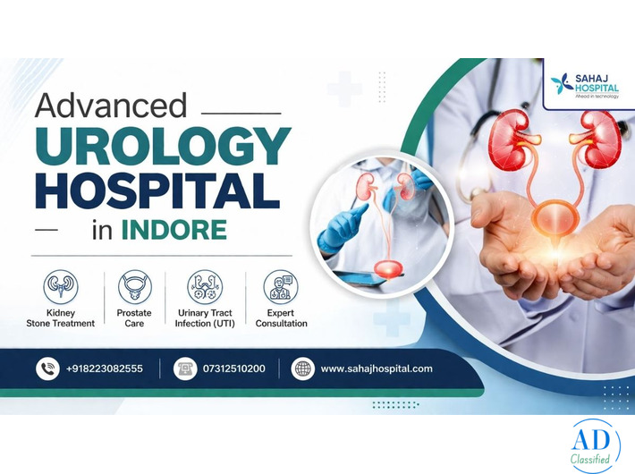 Advanced Urology Hospital in Indore – Sahaj Hospital