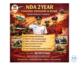 NDA 2 Year Coaching Program in Pune