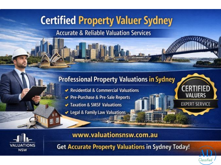 Certified Property Valuer Sydney – Accurate & Reliable Valuation Services