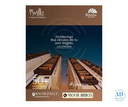 Flats for Sale in Bachupally, Bowrampet | The Twinz by Risinia