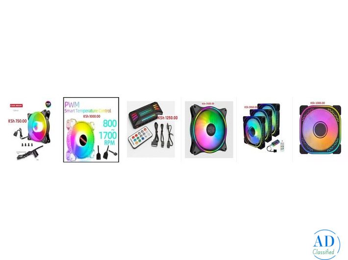 Brand new case fans 17