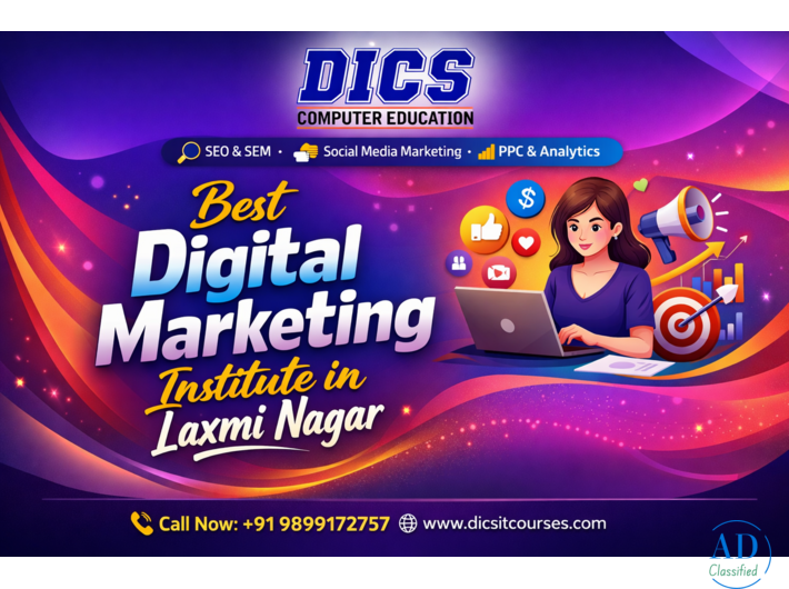 Best Digital marketing institute in Laxmi Nagar