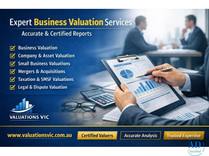 Professional Business Valuation Services – Accurate & Certified Reports