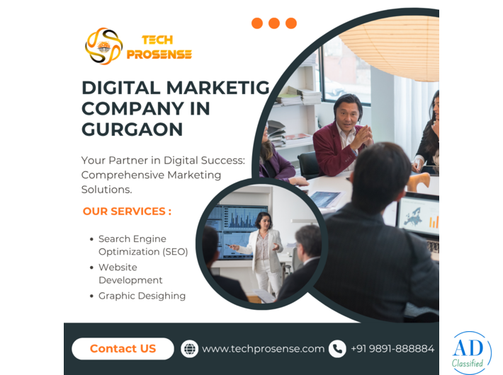Tech Prosense – Leading Digital Marketing Company in Gurgaon