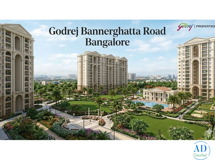 Luxury Apartments Of Godrej Bannerghatta Road Bangalore!