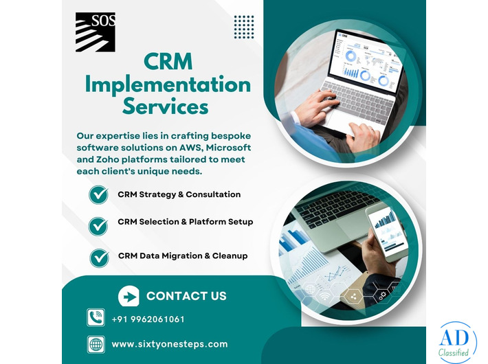 CRM Implementation Services – Building Smarter Business Systems with Sixty One Steps