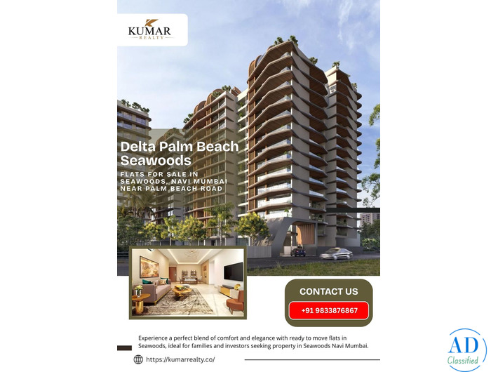 Delta Palm Beach Seawoods | Flats for Sale in Seawoods, Navi Mumbai Near Palm Beach Road