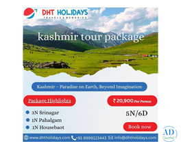 Book kashmir tour package