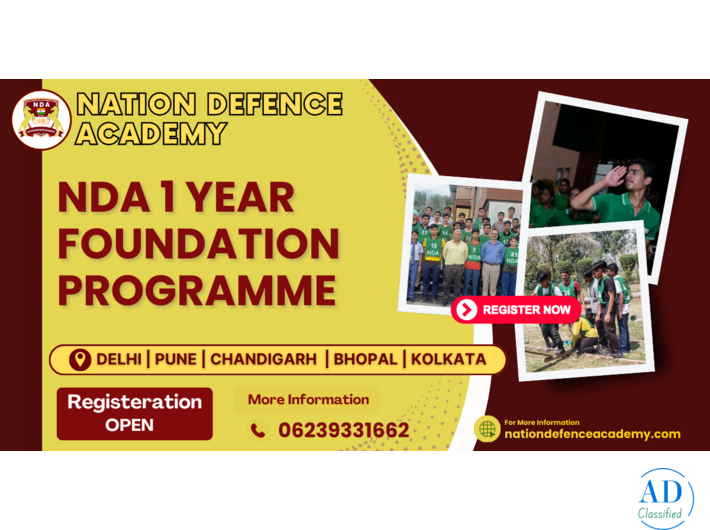 Nda 1 Year Foundation Programme