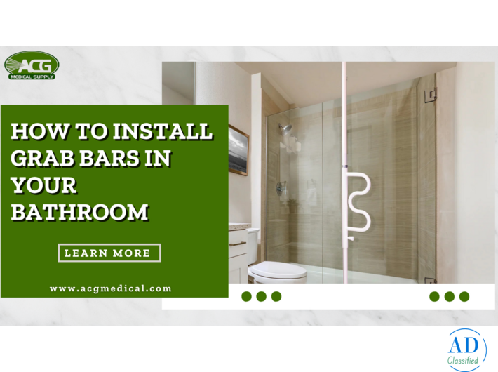 Bathroom Grab Bars Installation Guide | Safe Shower Support