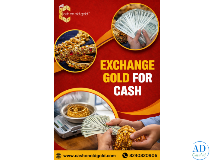 Exchange Gold for Cash Today – Get Instant Best Price Near You