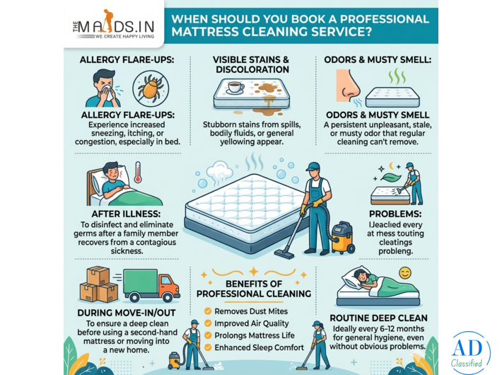 How Mattress Cleaning Service Improves Sleep Quality?