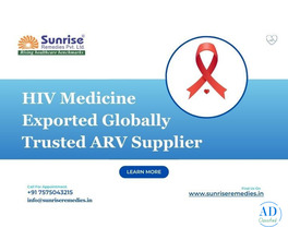 HIV Medicine Exported Globally Trusted ARV Supplier