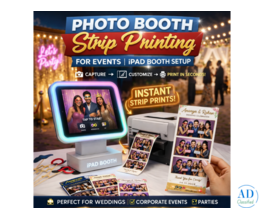 Photo Booth Strip Printing for Events | iPad Booth Setup