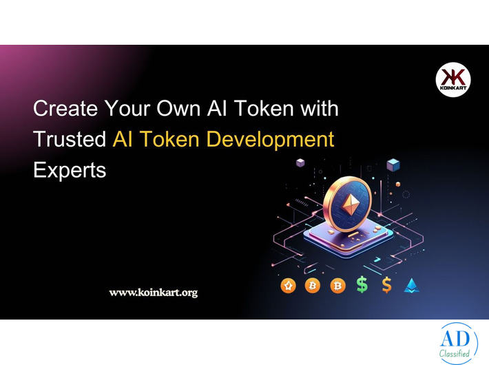 Create Your Own AI Token with Trusted AI Token Development Experts
