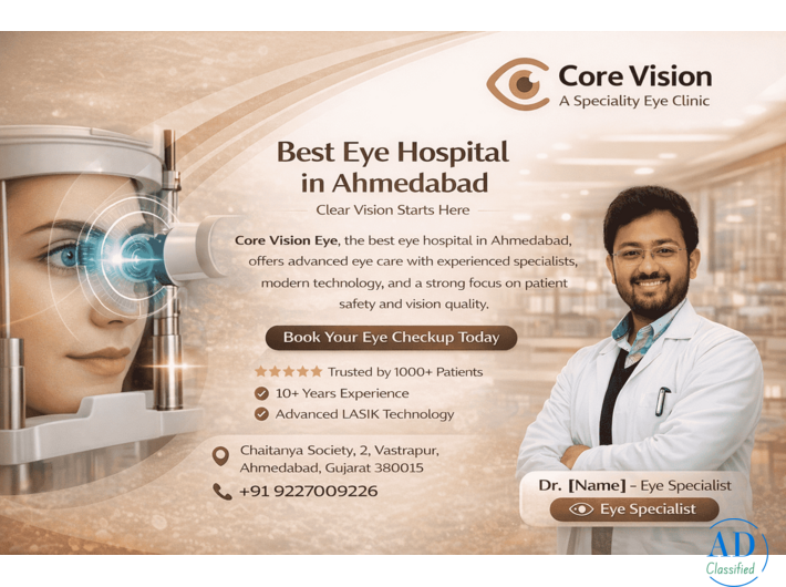 Improve Your Eye Vision Naturally with Expert Eye Care in Ahmedabad