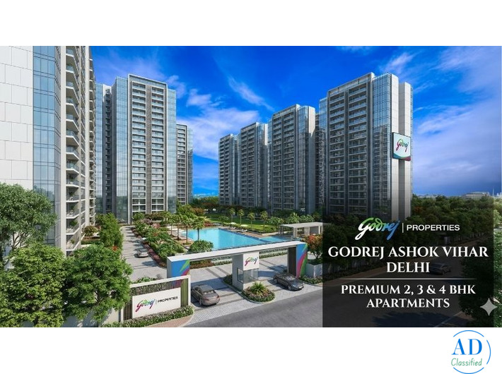 Godrej Ashok Vihar Delhi | 2, 3 & 4 BHK Luxurious Residential