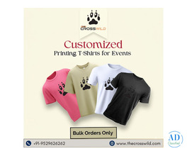 Customized T-Shirt Printing for Events - Bulk Orders Available