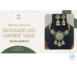 Difference Between Handmade and Machine-Made Silver Jewelry