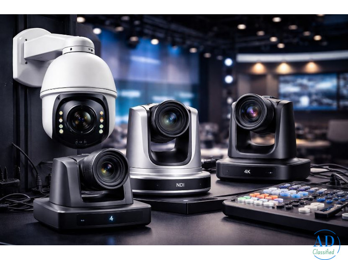 Top 4K PTZ Cameras for Live Streaming Security in India