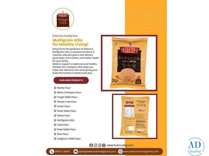 Organic multigrain flour Barnala