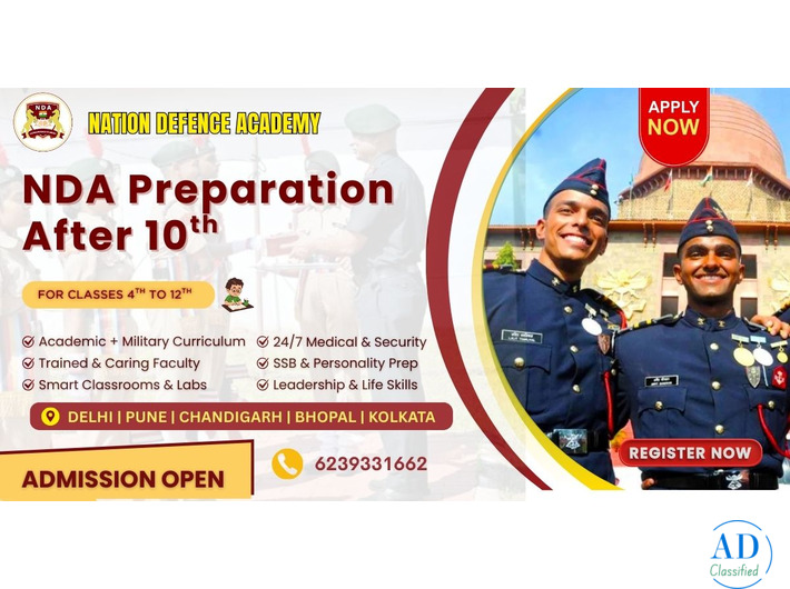 Nda Preparation After 10Th In Pune