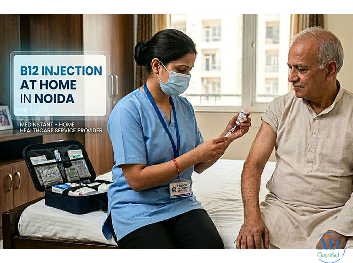 All About B12 Injection at Home in Noida
