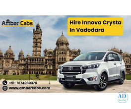 Hire Innova Crysta  in Vadodara  - Book Premium Cab at Best Price