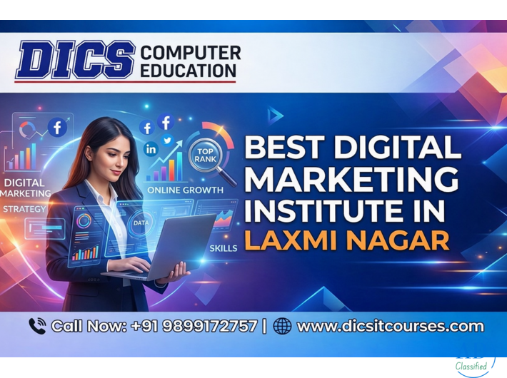 Best Digital marketing institute in Laxmi Nagar
