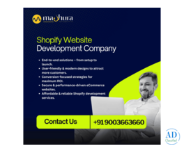 Premium Shopify Website Development Company in Coimbatore | Madhura Technologies